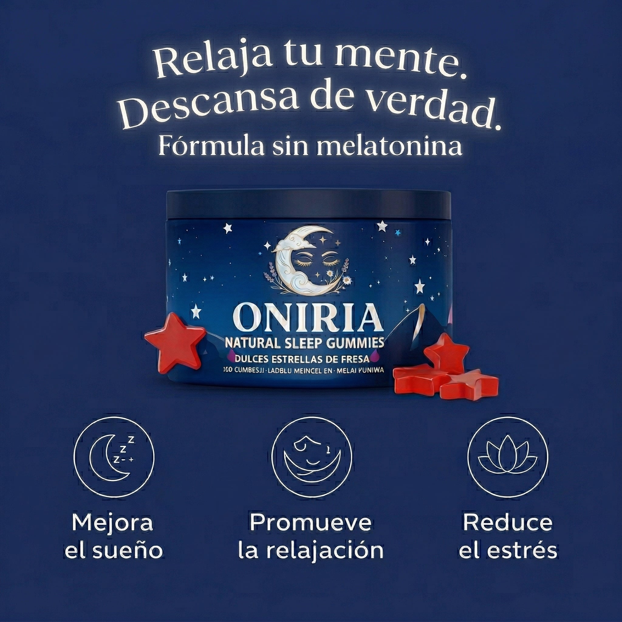 Oniria® Gomitas Naturales para Dormir Mejor
