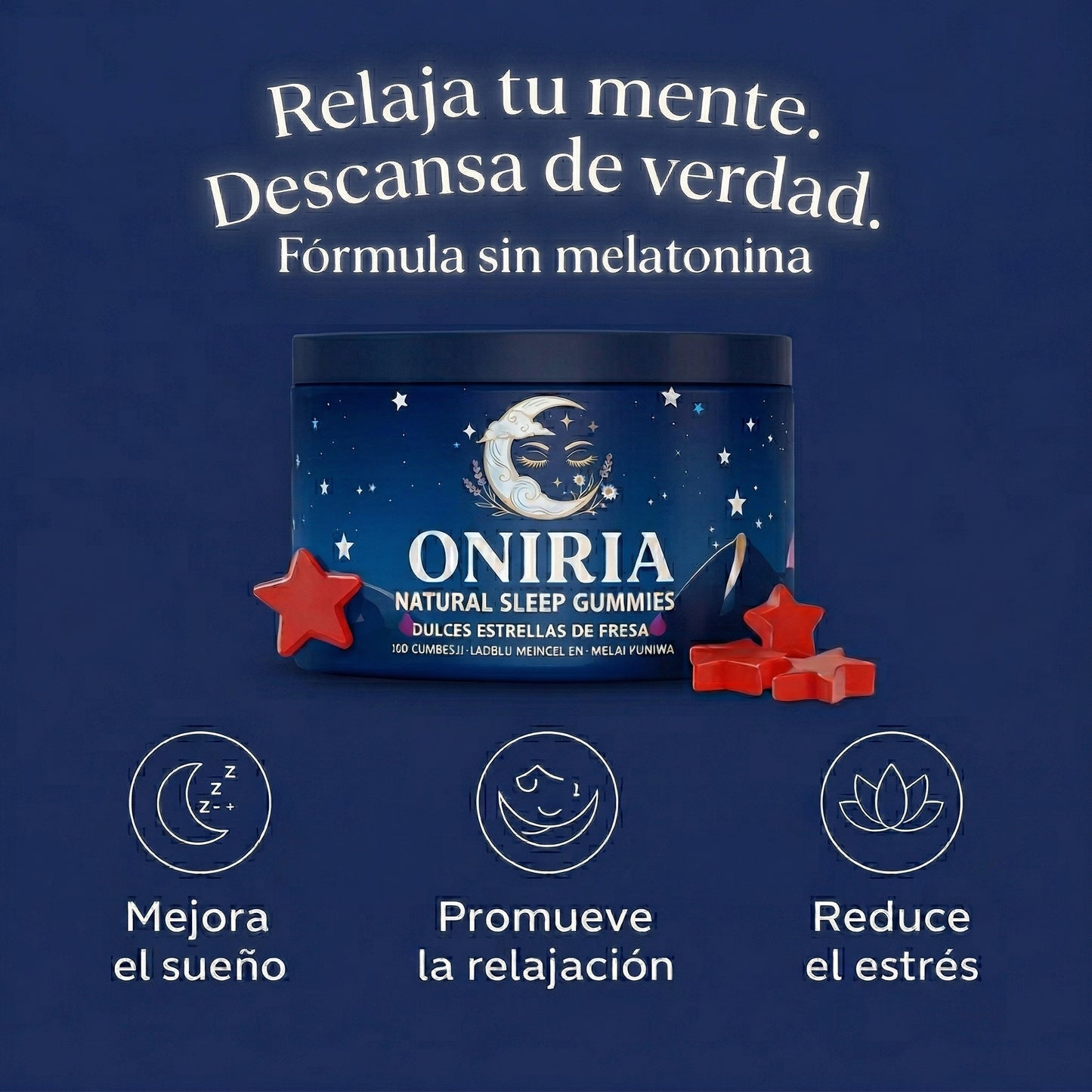 Oniria® Gomitas Naturales para Dormir Mejor