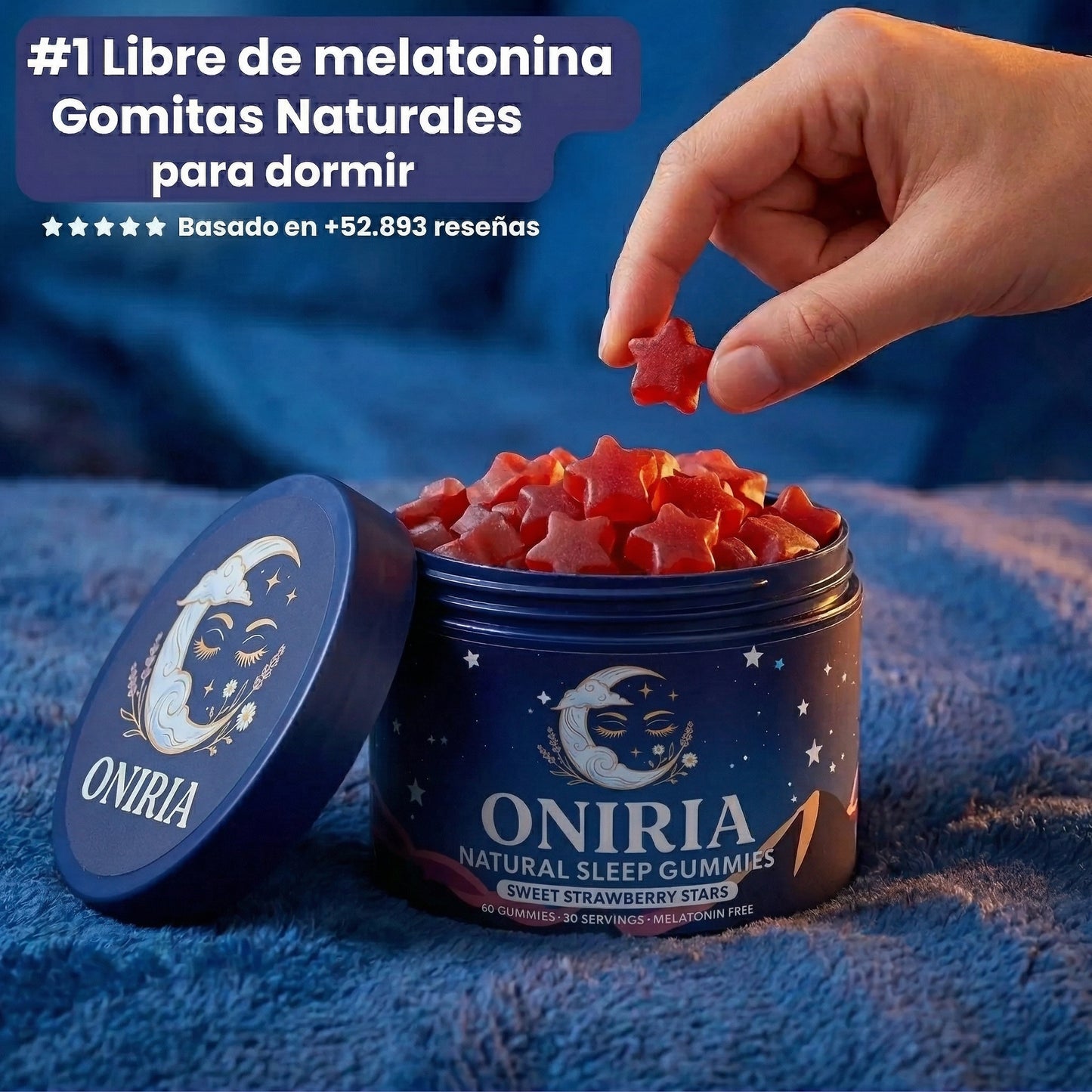 Oniria® Gomitas Naturales para Dormir Mejor